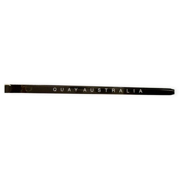Quay Australia All In Sunglasses Doe Frame Brown Fawn Lens Aviator Classic